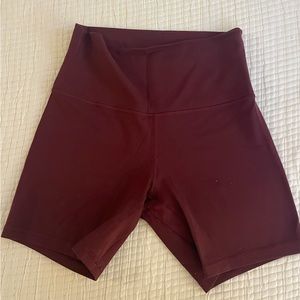 Lululemon Align High Rise 6” Shorts size:6